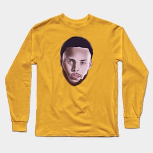 GOLDEN STATE WARRIOR'S STEPH CURRY Long Sleeve T-Shirt